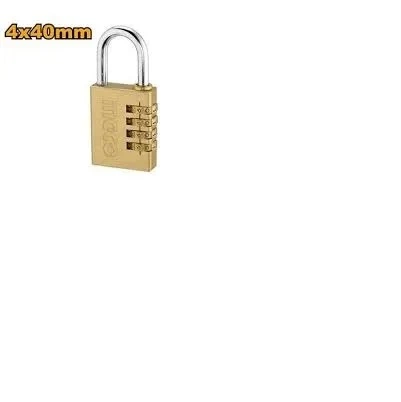 INGCO Asma qıfıl 40mm 4 şifrəli, DBCK0404