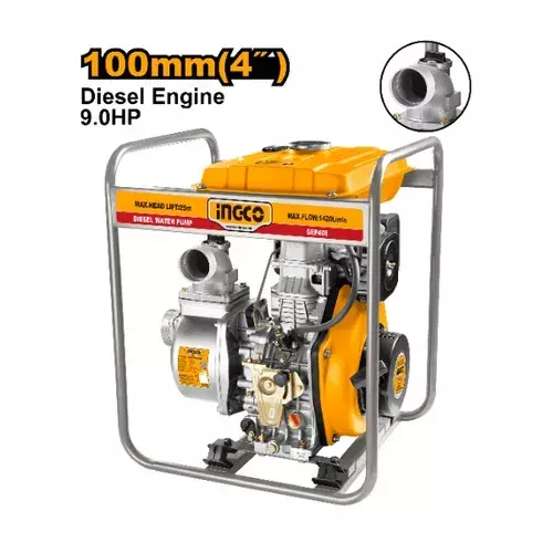 INGCO Su pompası dizel 100mm, GEP406