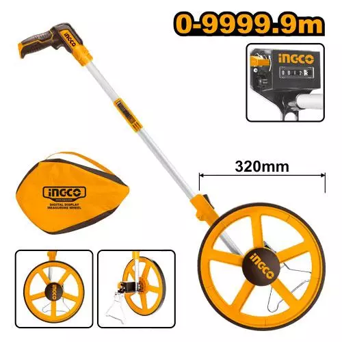 INGCO Ölçü Təkəri, 0-9999.9m, HDMW45