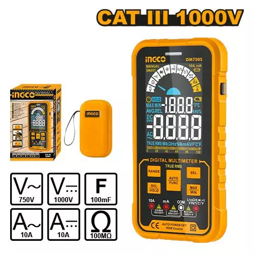 INGCO Multimetr 1000V, DM7505