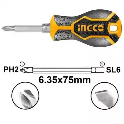 INGCO Vint açarı (Otvertka) 2 tərəfli 75mm, AKISD0202