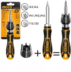 INGCO Vint açarı (Otvertka) dəsti, 8 parça, AKISD0808