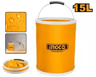 INGCO Qatlanabilən vedrə, 15 L, AMFB15