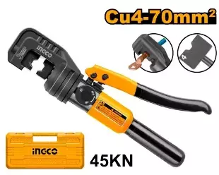 INGCO Hidravlik Kabel Ucluğu Sıxan, 4–70mm², HHCT0170