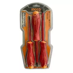 INGCO İzolyasiyalı Otvyortka Dəsti 1000V VDE, 3 əd, HKISD0308