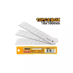 INGCO Kəsici Bıçaq Ehtiyat Tiyəsi SK5, 18×100 mm, 10 əd, HKNSB112